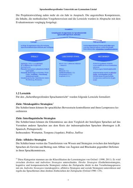 Bericht PH FHNW - Gymnasium Liestal