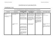 Schulinternes Curriculum Geschichte - Gymnasium Emlichheim