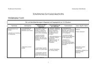 Schulinternes Curriculum Geschichte - Gymnasium Emlichheim