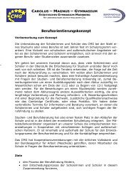 Berufsorientierungskonzept.pdf - Gymnasium Marsberg