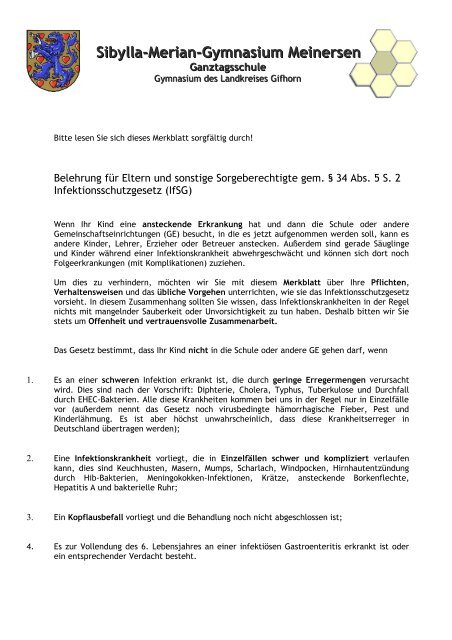 Belehrung Nach Dem Infektionsschutzgesetz Bescheinigung Infektionsschutzgesetz Belehrung Formular - Rundgang - KiGa : Sie