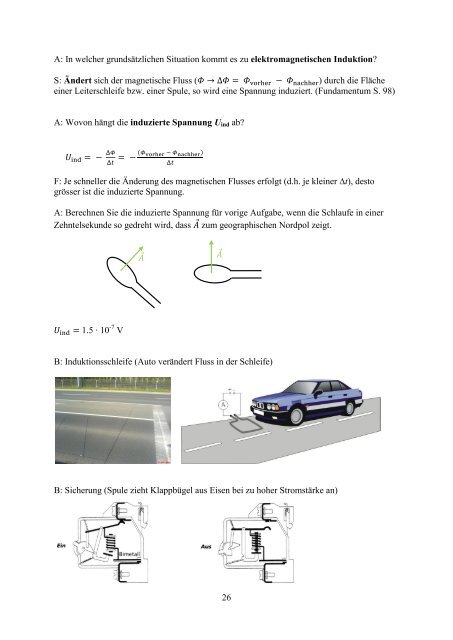 ELEKTRIZITÄTSLEHRE 1) Elektrostatik