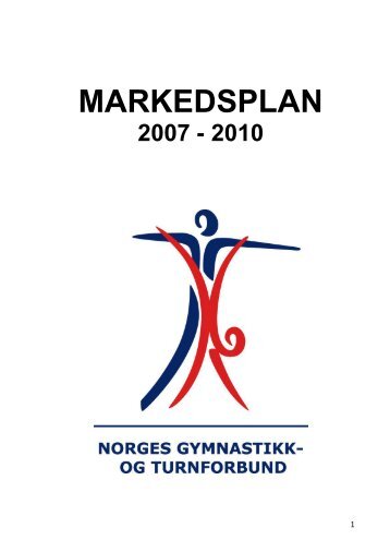 MARKEDSPLAN - Norges gymnastikk og turnforbund