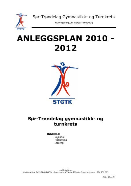 Årsberetning 2009.pdf - Norges gymnastikk og turnforbund