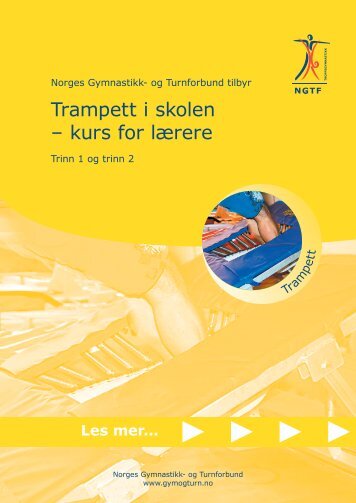 Trampett i skolen – kurs for lærere - Norges gymnastikk og turnforbund