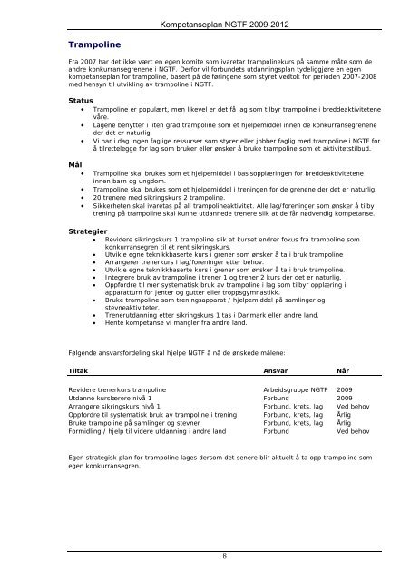 Kompetanseplan NGTF 2009-2012.pdf - Norges gymnastikk og ...