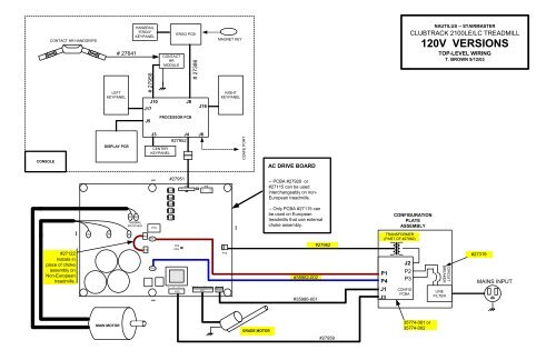Treadmill Ac Wiring Diagram - Complete Wiring Schemas