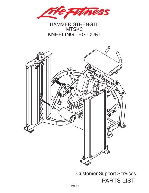 MTSKC Parts List