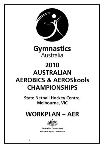 2010 AUSTRALIAN AEROBICS & AEROSkools ... - Gymnastics SA