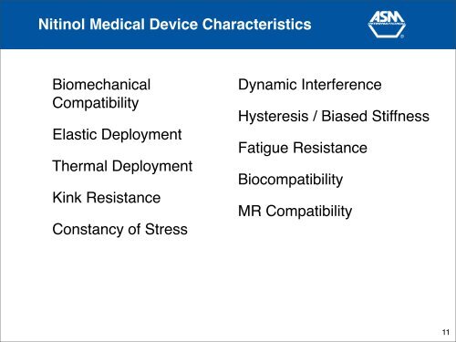 Nitinol for Medical Devices - Grado Zero Espace Srl
