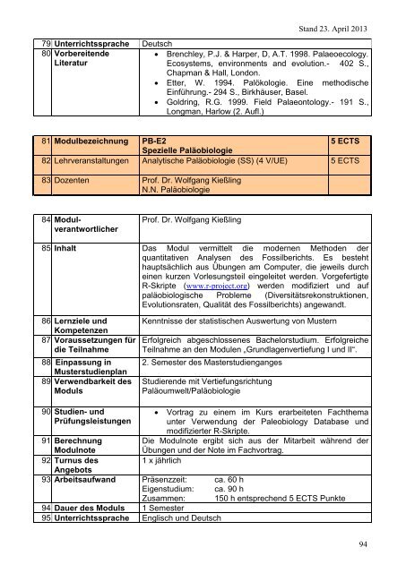 aktuelle Modulbeschreibungen Master - GeoZentrum Nordbayern