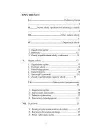 Statut szkoły (PDF, 186.49 KB) - Gminny Zarząd Oświaty i ...