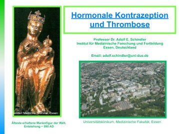 Hormonale Kontrazeption und Thrombose - Gzrr.de
