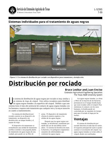 Sistemas individuales para el tratamiento de aguas negras