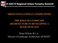 Trees into Gateway Communities