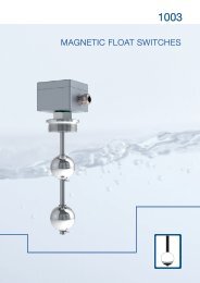 Mobrey Vertical Magnetic Level Switches - Best Engineering Services