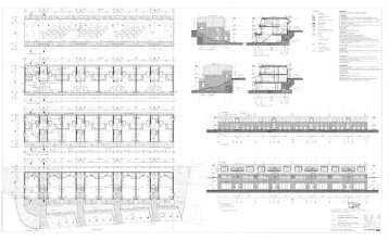 Tekening 24 woningen - Hendrik-Ido-Ambacht