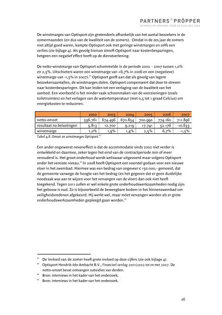 Privatisering van de exploitatie van zwembad De Louwert