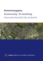 bestemmingsplan 'Krommeweg-De Sandeling' - Hendrik-Ido-Ambacht