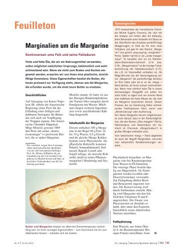 Marginalien um die Margarine - H-roth-kunst.com