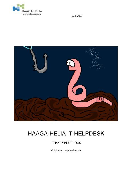 HAAGA-HELIA IT-HELPDESK - HAAGA-HELIA ammattikorkeakoulu