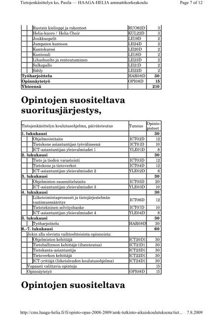 Amk-tutkinto aikuiskoulutuksena - HAAGA-HELIA ammattikorkeakoulu