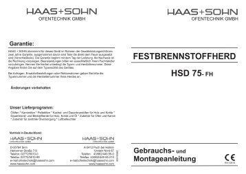 Herd HSD75FH weiss P_geschl_re ... - Haas + Sohn