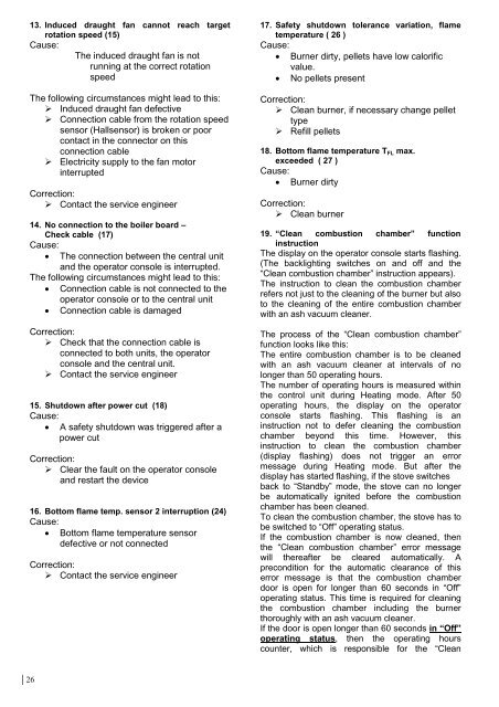 Installation and operating instructions - Haas + Sohn