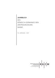 jahrbuch - Römisch-Germanisches Zentralmuseum