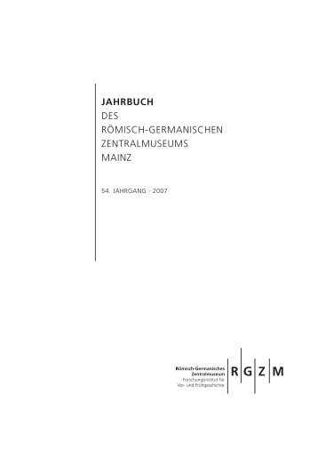 jahrbuch - Römisch-Germanisches Zentralmuseum