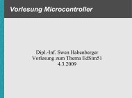 Vorlesung Microcontroller