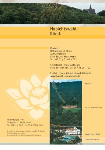 Selbstzahler Angebot als PDF - Habichtswald-Klinik