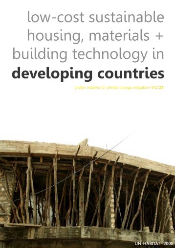 low-cost sustainable housing, materials + building technology in ...