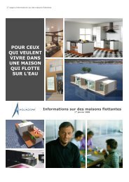 Maisons flottantes - Habiter-Autrement