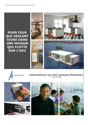 Maisons flottantes - Habiter-Autrement