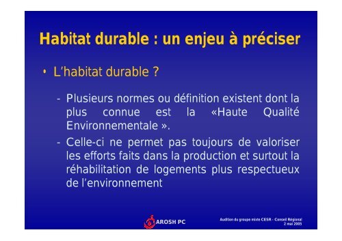 Habitat-durable-un-enjeu-a-preciser - Habiter-Autrement