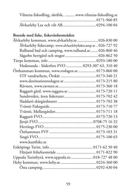 Fiskeguide - Tierps kommun