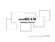 ecoBEAM Building Manual - Habiter-Autrement