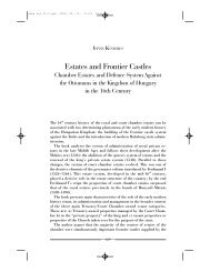 Estates and Frontier Castles