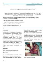 Anatomic and Surgical Considerations in Amyand's Hernia