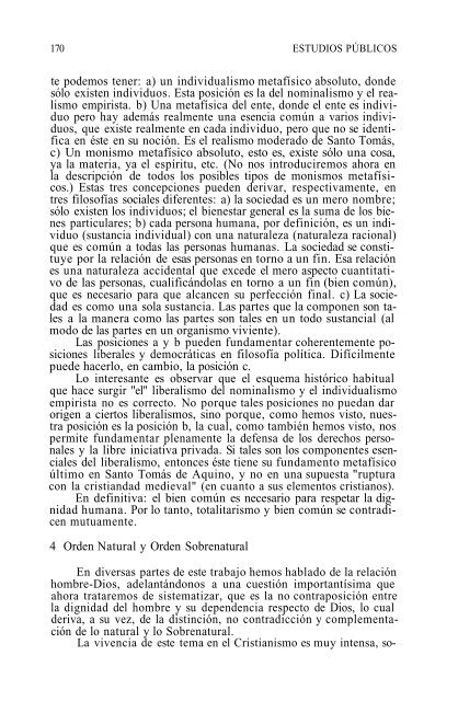 ENSAYO PERSONA HUMANA Y LIBERTAD* Gabriel Zanotti**