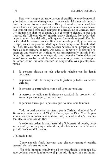 ENSAYO PERSONA HUMANA Y LIBERTAD* Gabriel Zanotti**