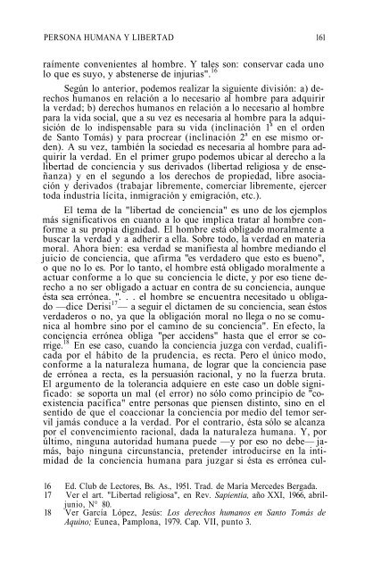 ENSAYO PERSONA HUMANA Y LIBERTAD* Gabriel Zanotti**