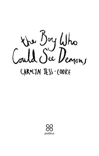 Boy Who Could See Demons extract.pdf