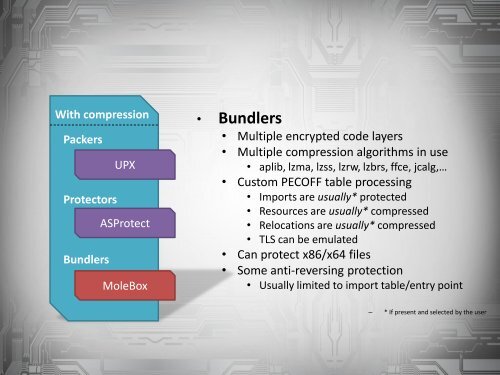 Turbo Unpacking: A Journey into Malicious Packers - Hacker Halted