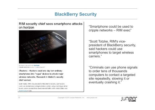 Blackberry Proof-of-Concept: Malicious Applications - Hacker Halted