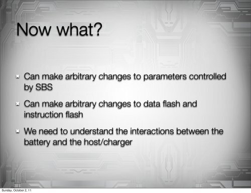 Battery Firmware Hacking - Hacker Halted