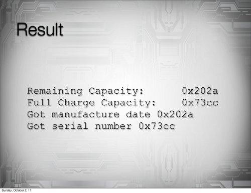 Battery Firmware Hacking - Hacker Halted