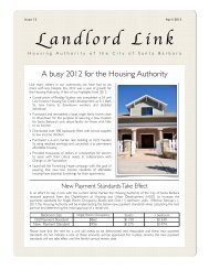 Landlord Link - Housing Authority of the City of Santa Barbara