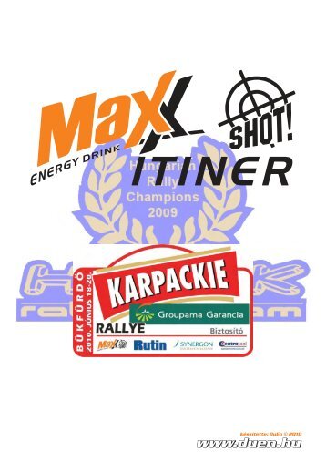 DuEn itinere - HADIK Rallye Team